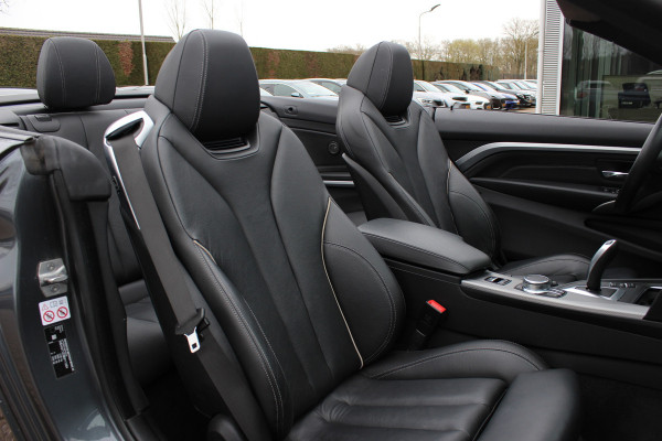 BMW 4 Serie Cabrio 420i High Executive Ed. M Sport / Camera / Leder / Harman Kardon / Nekverwarming / 19'' / Navigatie / Windscherm / DAB / Stoelverwarming / Cruise Control