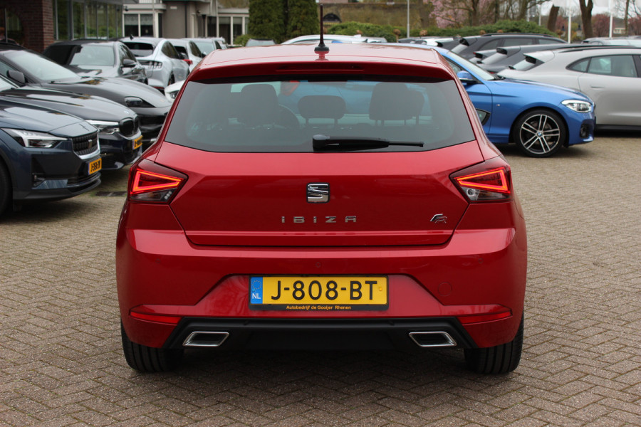 Seat Ibiza 1.0 TSI FR Business Intense / Camera / CarPlay / Keyless / 18'' / DAB / Stoelverwarming / ACC