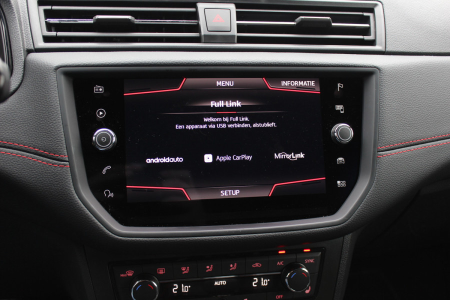 Seat Ibiza 1.0 TSI FR Business Intense / Camera / CarPlay / Keyless / 18'' / DAB / Stoelverwarming / ACC