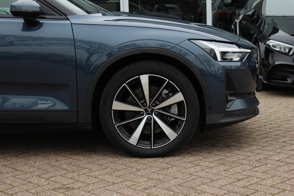 Polestar 2 Long Range Dual Motor Launch Edition 78kWh / SoH 92,9% / Trekhaak / Panoramadak / 360Camera / Luxe Leder / Keyless / 19'' / Stuurverwarming / Navigatie / DAB / ACC / Virtual Cockpit