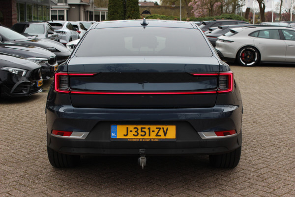 Polestar 2 Long Range Dual Motor Launch Edition 78kWh / SoH 92,9% / Trekhaak / Panoramadak / 360Camera / Luxe Leder / Keyless / 19'' / Stuurverwarming / Navigatie / DAB / ACC / Virtual Cockpit