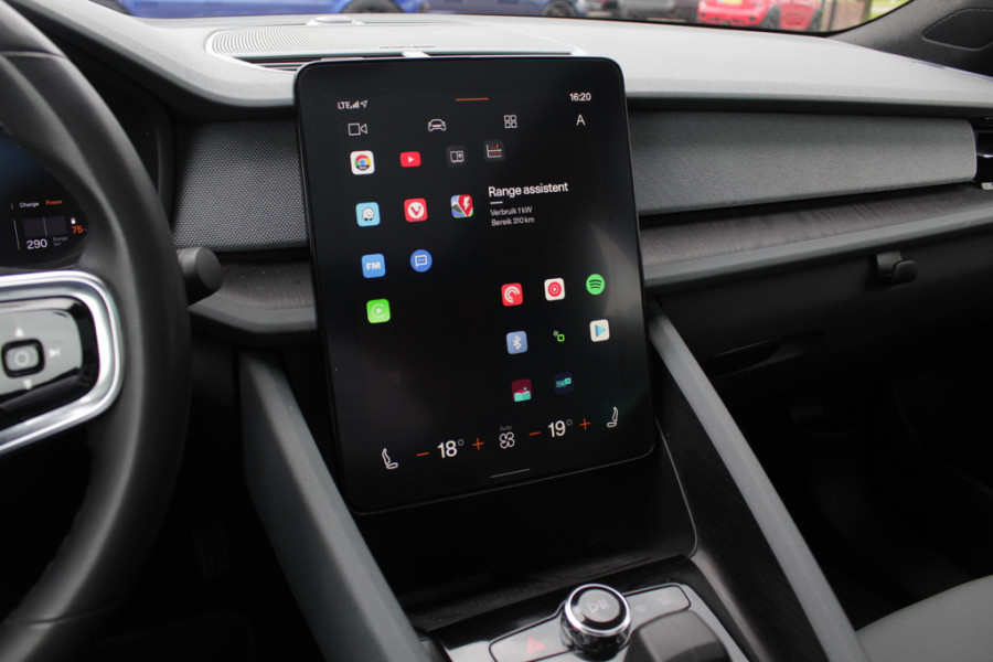 Polestar 2 Long Range Dual Motor Launch Edition 78kWh / SoH 92,9% / Trekhaak / Panoramadak / 360Camera / Luxe Leder / Keyless / 19'' / Stuurverwarming / Navigatie / DAB / ACC / Virtual Cockpit