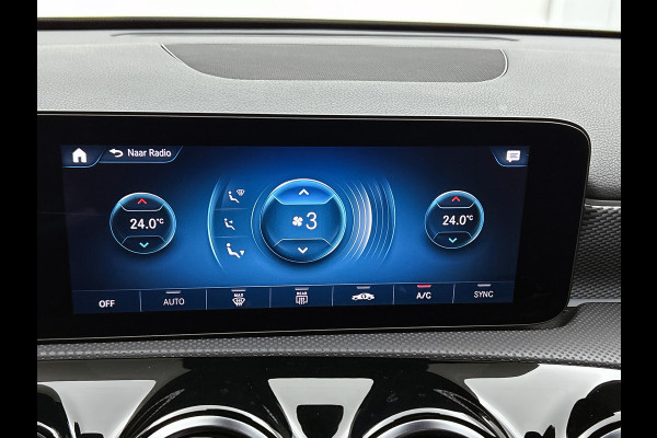 Mercedes-Benz A-Klasse 180 Business Solution Luxury Ledkoplampen | Sfeerverlichting | Stoelverwarming | Parkeerpakket met achteruitrijcamera. Inclusief 48 maanden MB Certified garantie voor Europa.