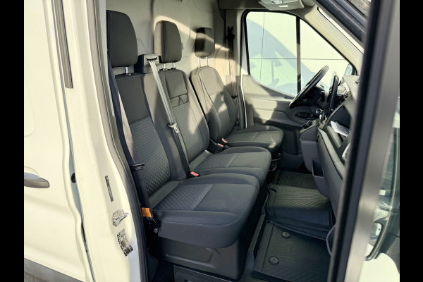 Ford E-Transit 390 75kWh 184PK 390 Elektrisch 75kWh 334km WLTP BEV Snelladen L2H2 Climate Control Tachograaf Carplay 360° Camera Stoelverwarming Parkeersensoren voor achter Laadkabel