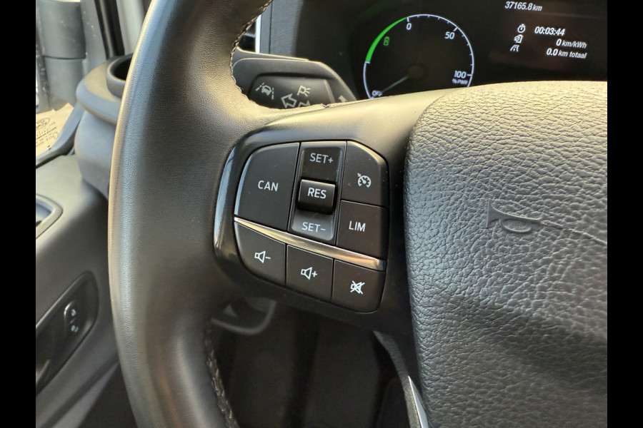 Ford E-Transit 390 75kWh 184PK 390 Elektrisch 75kWh 334km WLTP BEV Snelladen L2H2 Climate Control Tachograaf Carplay 360° Camera Stoelverwarming Parkeersensoren voor achter Laadkabel