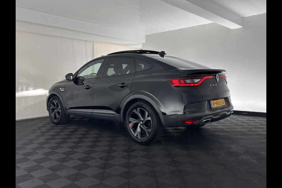 Renault Arkana 1.6 E-Tech Hybrid 145 Renault-Sport Line (INCL-BTW) Aut. *PANO | LEATHER | FULL-LED | BLINDSPOT | CAMERA | HEATED-SPORTSEATS | KEYLESS | AMBIENTLIGHT | DIGI-COCKPIT | PRIVACY-GLASS | NAVI-FULLMAP | ECC | ADAPTIVE-CRUISE | PDC | 18"*