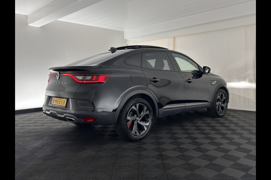 Renault Arkana 1.6 E-Tech Hybrid 145 Renault-Sport Line (INCL-BTW) Aut. *PANO | LEATHER | FULL-LED | BLINDSPOT | CAMERA | HEATED-SPORTSEATS | KEYLESS | AMBIENTLIGHT | DIGI-COCKPIT | PRIVACY-GLASS | NAVI-FULLMAP | ECC | ADAPTIVE-CRUISE | PDC | 18"*