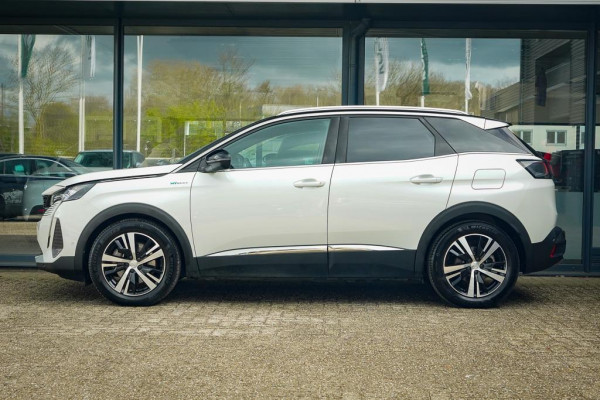 Peugeot 3008 1.6 HYbrid4 300 GT / Dode Hoek / Zwart Dak / Parelmoer Wit / Carplay