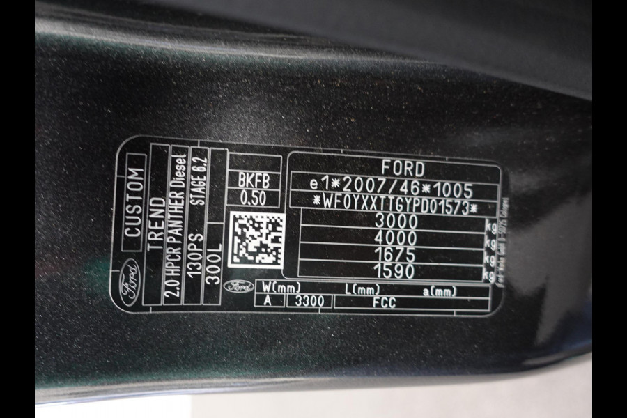 Ford Transit Custom 130pk Automaat L2H1 Trend Navi Cruise control Camera Parkeersensoren