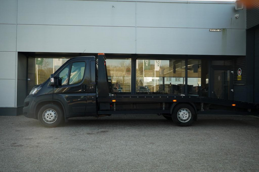 Peugeot Boxer 335 2.2 BlueHDi 165 L3H2 Pro / Oprijwagen / Autotransport / 1290 kg laadgewicht / Luchtvering / Lier / Jegger Alu Opbouw