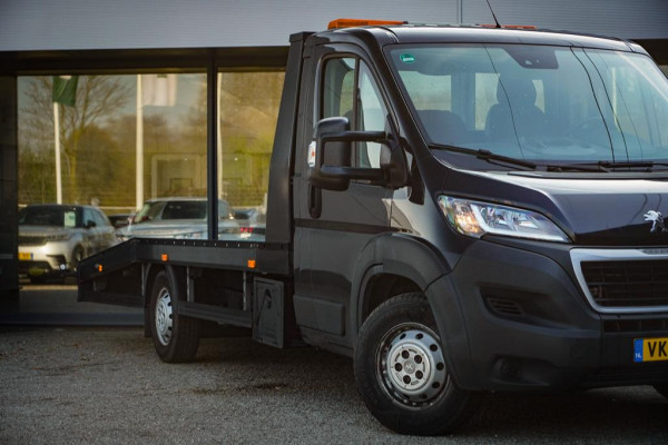 Peugeot Boxer 335 2.2 BlueHDi 165 L3H2 Pro / Oprijwagen / Autotransport / 1290 kg laadgewicht / Luchtvering / Lier / Jegger Alu Opbouw