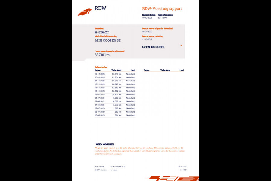 MINI Mini Electric Charged 33 kWh / Incl. BTW / Harman Kardon / Camera / Navi / Stoelverw. / Head-Up / Leder