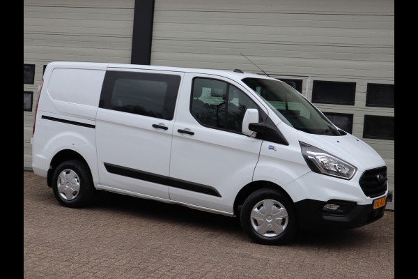 Ford Transit Custom 280 2.0 TDCI 130pk Euro 6 - DC 5 Pers. - Trekhaak - Airco - Navi