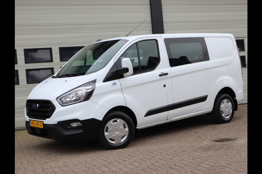 Ford Transit Custom 280 2.0 TDCI 130pk Euro 6 - DC 5 Pers. - Trekhaak - Airco - Navi