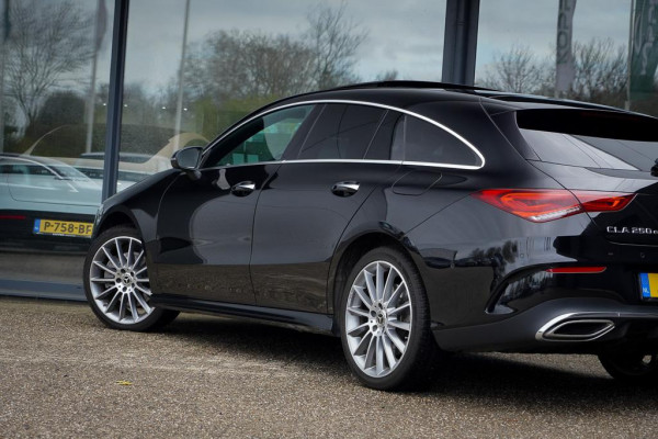 Mercedes-Benz CLA-Klasse 250e AMG Line / Pano / Sfeerverlichting / SOH 96,1 / Stoelverwarming+Ventilatie / Leder / HUD