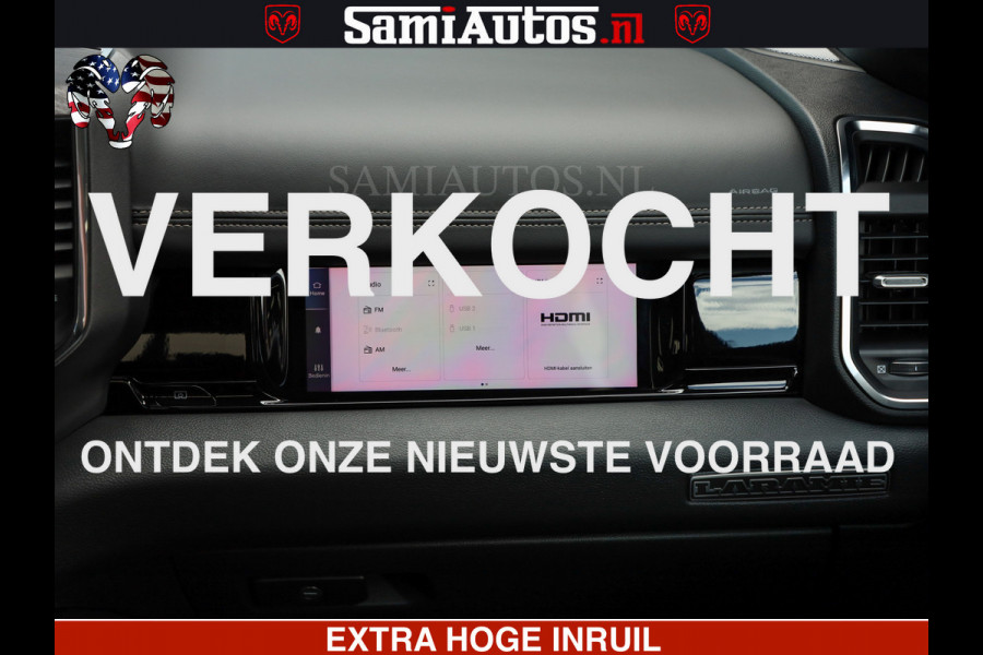 Dodge Ram 1500 Night Premium | Full Option | De Meest Luxe Pick-Up in zijn Klasse | Comfortabele Dubbele Cabine met Royale 5 Zitplaatsen | BPM vrij | Nu Leverbaar uit Voorraad | Voorraad Nr 2285 - 7648