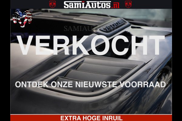 Dodge Ram 1500 Night Premium | Full Option | De Meest Luxe Pick-Up in zijn Klasse | Comfortabele Dubbele Cabine met Royale 5 Zitplaatsen | BPM vrij | Nu Leverbaar uit Voorraad | Voorraad Nr 2285 - 7648