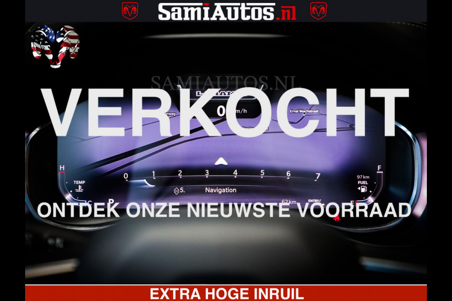 Dodge Ram 1500 Night Premium | Full Option | De Meest Luxe Pick-Up in zijn Klasse | Comfortabele Dubbele Cabine met Royale 5 Zitplaatsen | BPM vrij | Nu Leverbaar uit Voorraad | Voorraad Nr 2285 - 7648