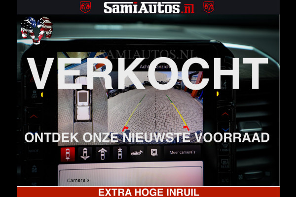 Dodge Ram 1500 Night Premium | Full Option | De Meest Luxe Pick-Up in zijn Klasse | Comfortabele Dubbele Cabine met Royale 5 Zitplaatsen | BPM vrij | Nu Leverbaar uit Voorraad | Voorraad Nr 2285 - 7648