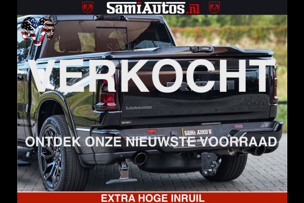 Dodge Ram 1500 Night Premium | Full Option | De Meest Luxe Pick-Up in zijn Klasse | Comfortabele Dubbele Cabine met Royale 5 Zitplaatsen | BPM vrij | Nu Leverbaar uit Voorraad | Voorraad Nr 2285 - 7648