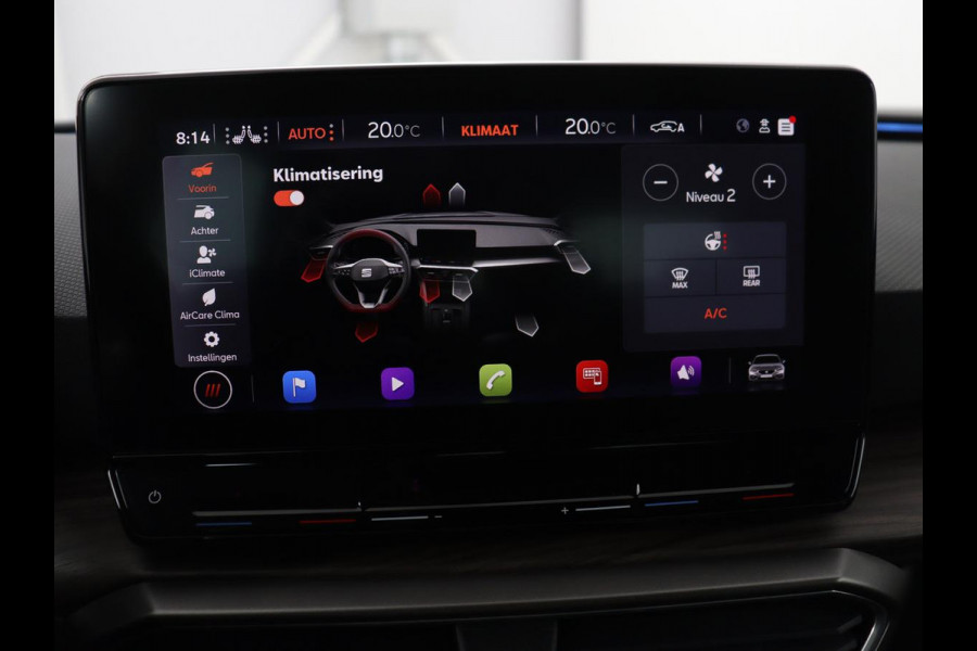 Seat Leon 1.4 TSI eHybrid PHEV Xcellence | SOH 100% | Stoel & stuurverwarming | Sfeerverlichting | Keyless | Navigatie | Park Assist | Cruise control | Digital Cockpit | Climate control | Plug In