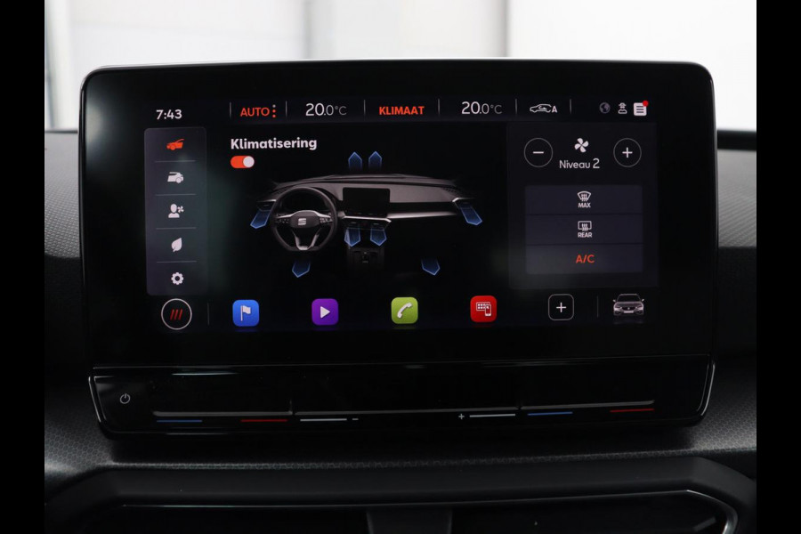 Seat Leon 1.5 eTSI Style Launch Edition | Trekhaak | Adaptive cruise | Camera | Carplay | Navigatie | DAB | Parkeerhulp | Digital Cockpit | Climate control | Bluetooth