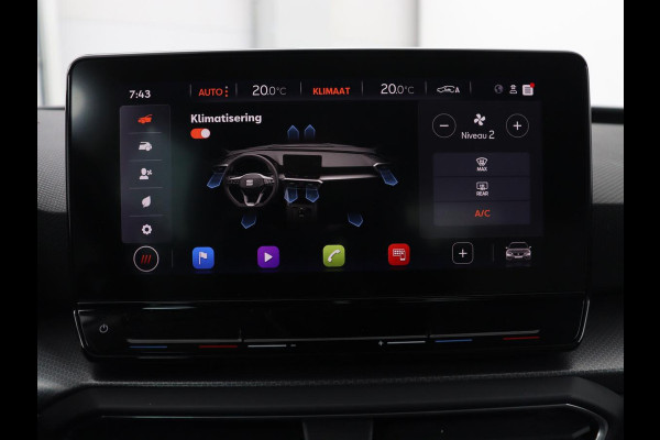 Seat Leon 1.5 eTSI Style Launch Edition | Trekhaak | Adaptive cruise | Camera | Carplay | Navigatie | DAB | Parkeerhulp | Digital Cockpit | Climate control | Bluetooth