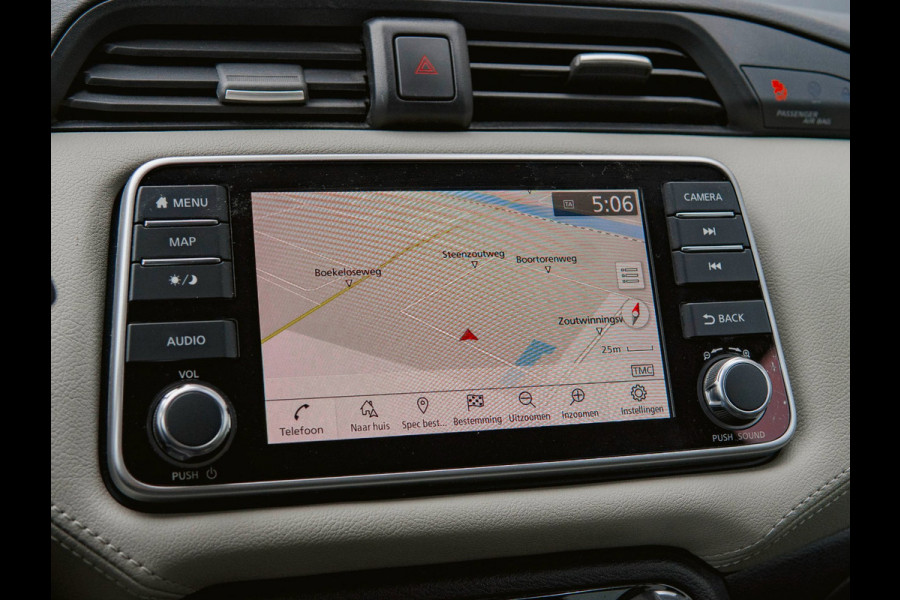 Nissan Micra 1.0 IG-T Tekna Navi|360°Camera|Clima|Keyless|Laneassist|Cruise|Bluetooth