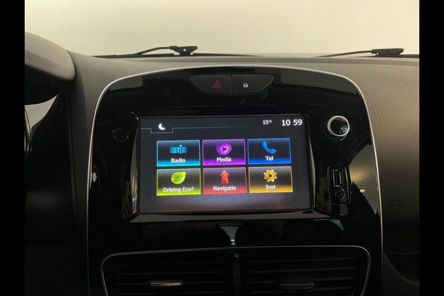 Renault Clio 0.9 TCe Intens AIRCO CLIMA NAVI CRUISE LED HALF LEER PRIVACY GLAS VELGEN NIEUWSTAAT