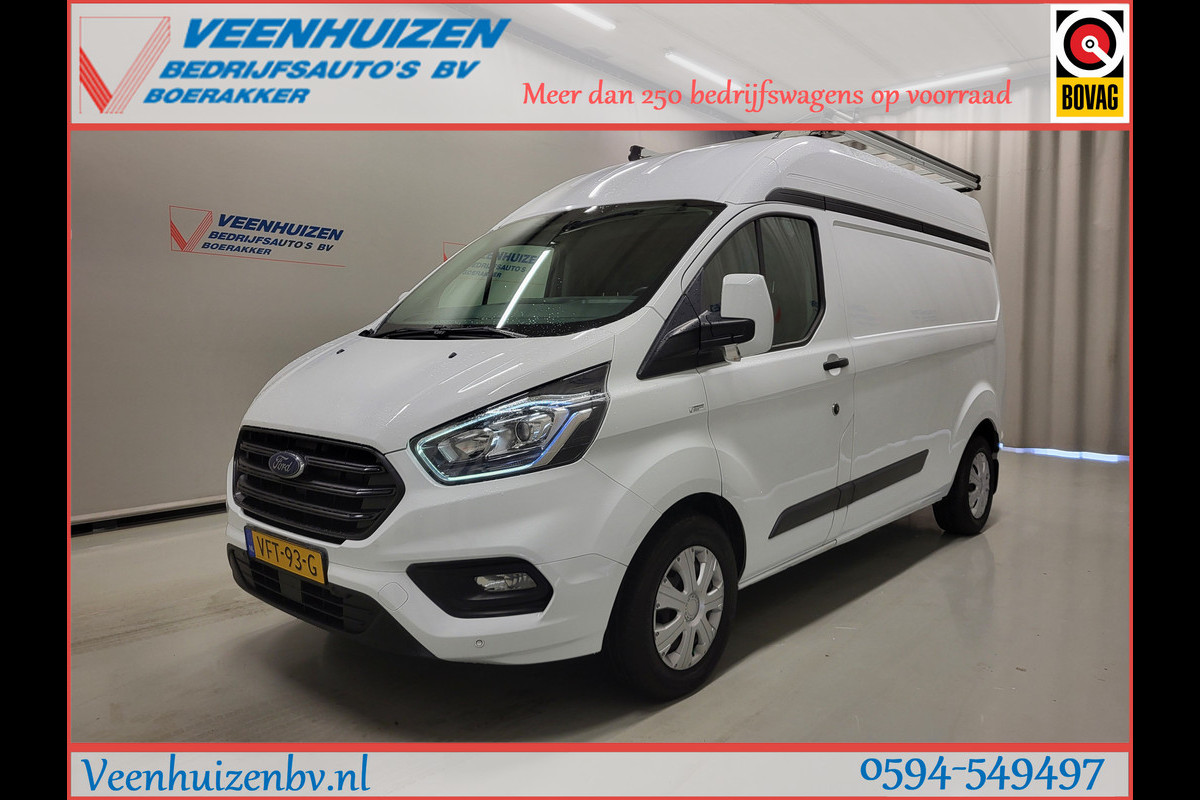 Ford Transit Custom 2.0TDCI 130pk L2/H2 2800kg Trekgewicht Euro 6!