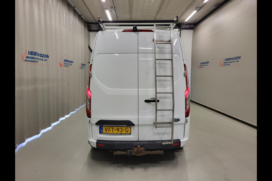 Ford Transit Custom 2.0TDCI 130pk L2/H2 2800kg Trekgewicht Euro 6!