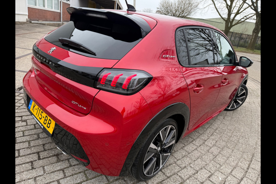 Peugeot 208 1.2 PureTech GT-Line AUTOMAAT PANO CARPLAY VIRTUAL LEDER NAP