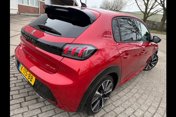 Peugeot 208 1.2 PureTech GT-Line AUTOMAAT PANO CARPLAY VIRTUAL LEDER NAP