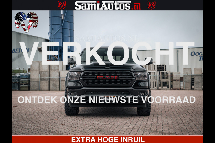 Dodge Ram SPORT | 5.7 V8 4x4 HEMI | PANORAMA DAK | GROOTSCHEM 12 INCH | LPG | Diamond Black Pearl | CREW CAB | DUBBELE CABINE | 5 PERSOONS | DC | VOORRAAD NR 2556 - 6053