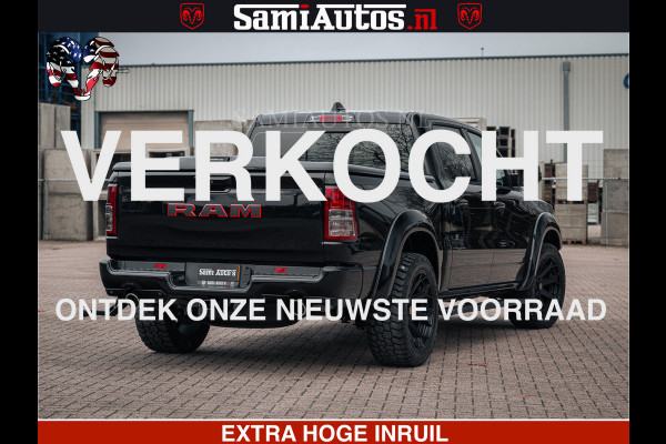 Dodge Ram SPORT | 5.7 V8 4x4 HEMI | PANORAMA DAK | GROOTSCHEM 12 INCH | LPG | Diamond Black Pearl | CREW CAB | DUBBELE CABINE | 5 PERSOONS | DC | VOORRAAD NR 2556 - 6053