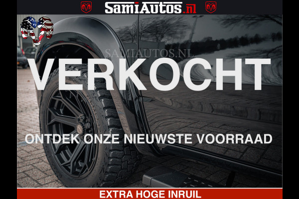 Dodge Ram SPORT | 5.7 V8 4x4 HEMI | PANORAMA DAK | GROOTSCHEM 12 INCH | LPG | Diamond Black Pearl | CREW CAB | DUBBELE CABINE | 5 PERSOONS | DC | VOORRAAD NR 2556 - 6053