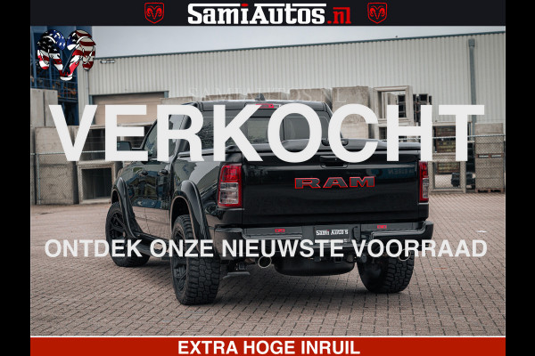 Dodge Ram SPORT | 5.7 V8 4x4 HEMI | PANORAMA DAK | GROOTSCHEM 12 INCH | LPG | Diamond Black Pearl | CREW CAB | DUBBELE CABINE | 5 PERSOONS | DC | VOORRAAD NR 2556 - 6053