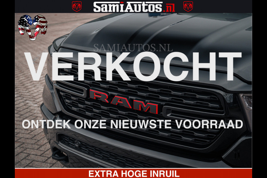 Dodge Ram SPORT | 5.7 V8 4x4 HEMI | PANORAMA DAK | GROOTSCHEM 12 INCH | LPG | Diamond Black Pearl | CREW CAB | DUBBELE CABINE | 5 PERSOONS | DC | VOORRAAD NR 2556 - 6053