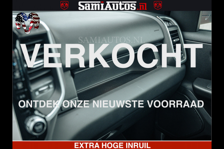 Dodge Ram SPORT | 5.7 V8 4x4 HEMI | PANORAMA DAK | GROOTSCHEM 12 INCH | LPG | Diamond Black Pearl | CREW CAB | DUBBELE CABINE | 5 PERSOONS | DC | VOORRAAD NR 2556 - 6053