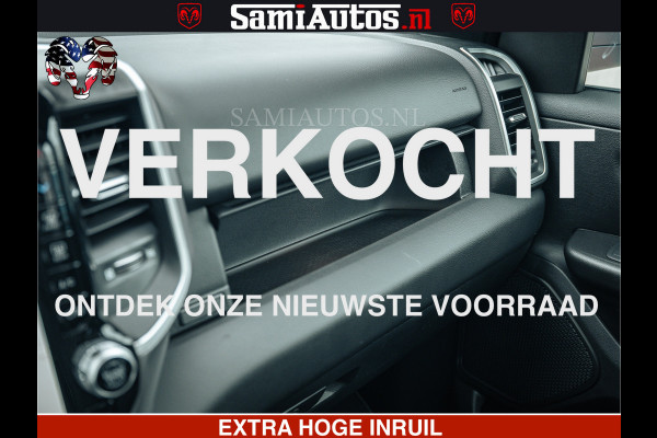 Dodge Ram SPORT | 5.7 V8 4x4 HEMI | PANORAMA DAK | GROOTSCHEM 12 INCH | LPG | Diamond Black Pearl | CREW CAB | DUBBELE CABINE | 5 PERSOONS | DC | VOORRAAD NR 2556 - 6053