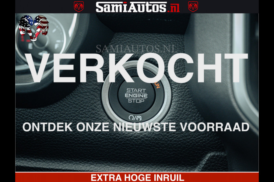 Dodge Ram SPORT | 5.7 V8 4x4 HEMI | PANORAMA DAK | GROOTSCHEM 12 INCH | LPG | Diamond Black Pearl | CREW CAB | DUBBELE CABINE | 5 PERSOONS | DC | VOORRAAD NR 2556 - 6053