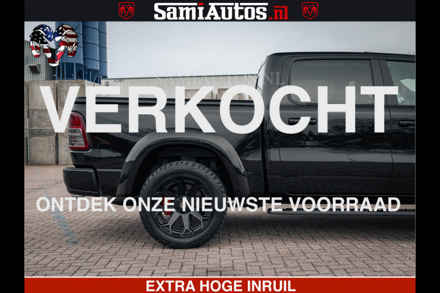 Dodge Ram SPORT | 5.7 V8 4x4 HEMI | PANORAMA DAK | GROOTSCHEM 12 INCH | LPG | Diamond Black Pearl | CREW CAB | DUBBELE CABINE | 5 PERSOONS | DC | VOORRAAD NR 2556 - 6053