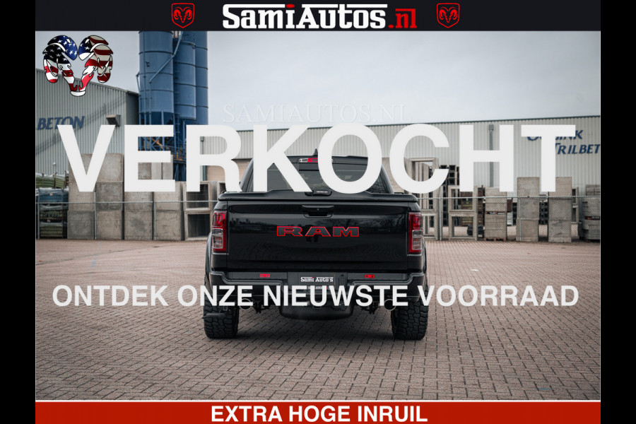 Dodge Ram SPORT | 5.7 V8 4x4 HEMI | PANORAMA DAK | GROOTSCHEM 12 INCH | LPG | Diamond Black Pearl | CREW CAB | DUBBELE CABINE | 5 PERSOONS | DC | VOORRAAD NR 2556 - 6053