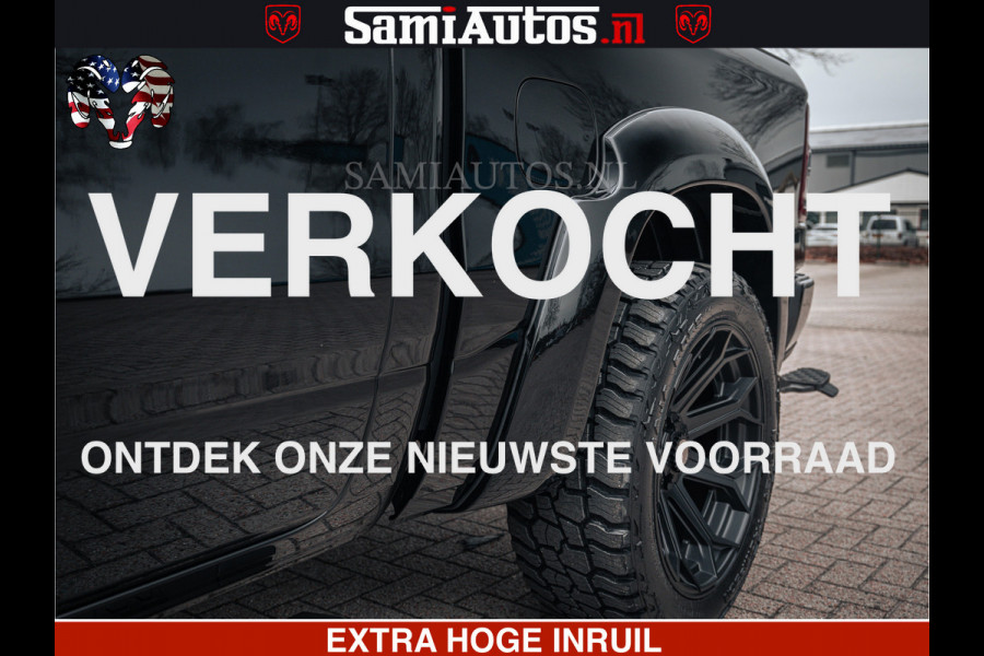 Dodge Ram SPORT | 5.7 V8 4x4 HEMI | PANORAMA DAK | GROOTSCHEM 12 INCH | LPG | Diamond Black Pearl | CREW CAB | DUBBELE CABINE | 5 PERSOONS | DC | VOORRAAD NR 2556 - 6053