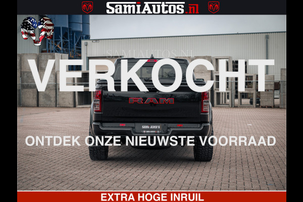 Dodge Ram SPORT | 5.7 V8 4x4 HEMI | PANORAMA DAK | GROOTSCHEM 12 INCH | LPG | Diamond Black Pearl | CREW CAB | DUBBELE CABINE | 5 PERSOONS | DC | VOORRAAD NR 2556 - 6053