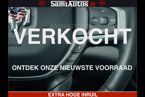 Dodge Ram SPORT | 5.7 V8 4x4 HEMI | PANORAMA DAK | GROOTSCHEM 12 INCH | LPG | Diamond Black Pearl | CREW CAB | DUBBELE CABINE | 5 PERSOONS | DC | VOORRAAD NR 2556 - 6053
