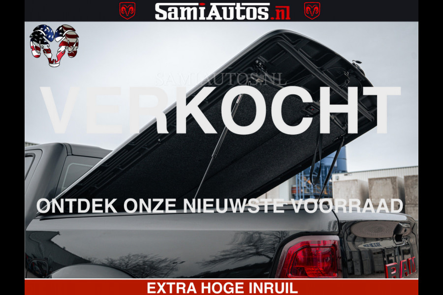 Dodge Ram SPORT | 5.7 V8 4x4 HEMI | PANORAMA DAK | GROOTSCHEM 12 INCH | LPG | Diamond Black Pearl | CREW CAB | DUBBELE CABINE | 5 PERSOONS | DC | VOORRAAD NR 2556 - 6053