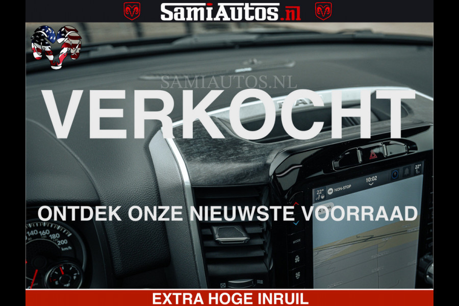 Dodge Ram SPORT | 5.7 V8 4x4 HEMI | PANORAMA DAK | GROOTSCHEM 12 INCH | LPG | Diamond Black Pearl | CREW CAB | DUBBELE CABINE | 5 PERSOONS | DC | VOORRAAD NR 2556 - 6053
