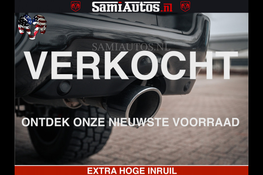 Dodge Ram SPORT | 5.7 V8 4x4 HEMI | PANORAMA DAK | GROOTSCHEM 12 INCH | LPG | Diamond Black Pearl | CREW CAB | DUBBELE CABINE | 5 PERSOONS | DC | VOORRAAD NR 2556 - 6053