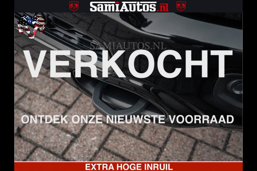 Dodge Ram SPORT | 5.7 V8 4x4 HEMI | PANORAMA DAK | GROOTSCHEM 12 INCH | LPG | Diamond Black Pearl | CREW CAB | DUBBELE CABINE | 5 PERSOONS | DC | VOORRAAD NR 2556 - 6053